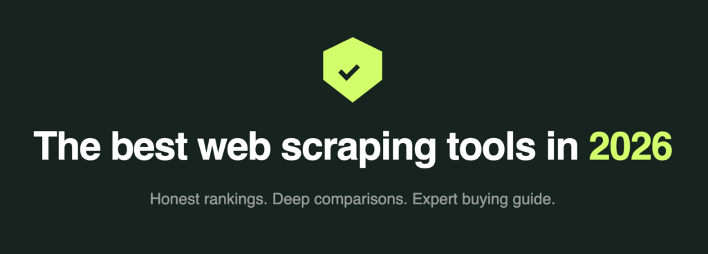 The Best Web Scraping